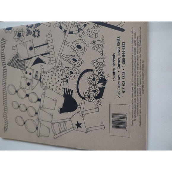 COUNTRY THREADS GARDEN CLUB 12 QUILT PATTERNS SET Booklet Set 1999 Vtg Complete - Picture 5 of 7